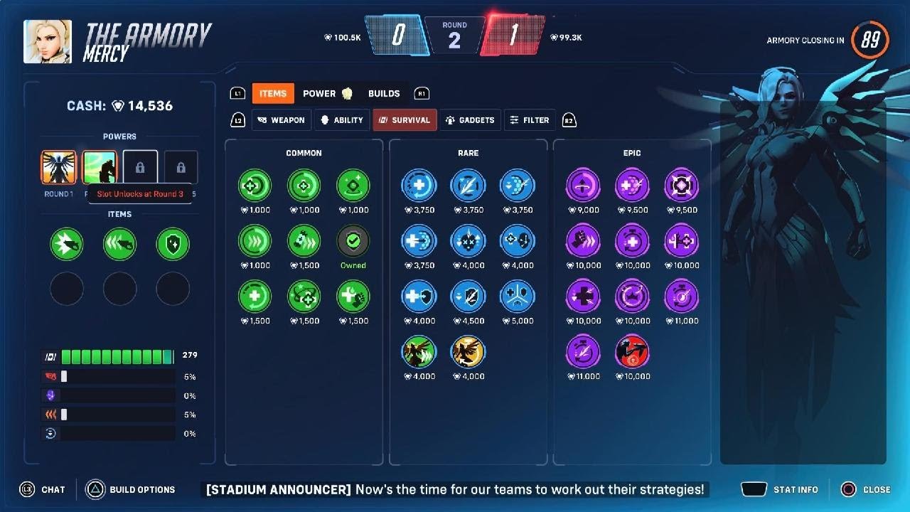 Intense Stadium Game/Mercy Gameplay