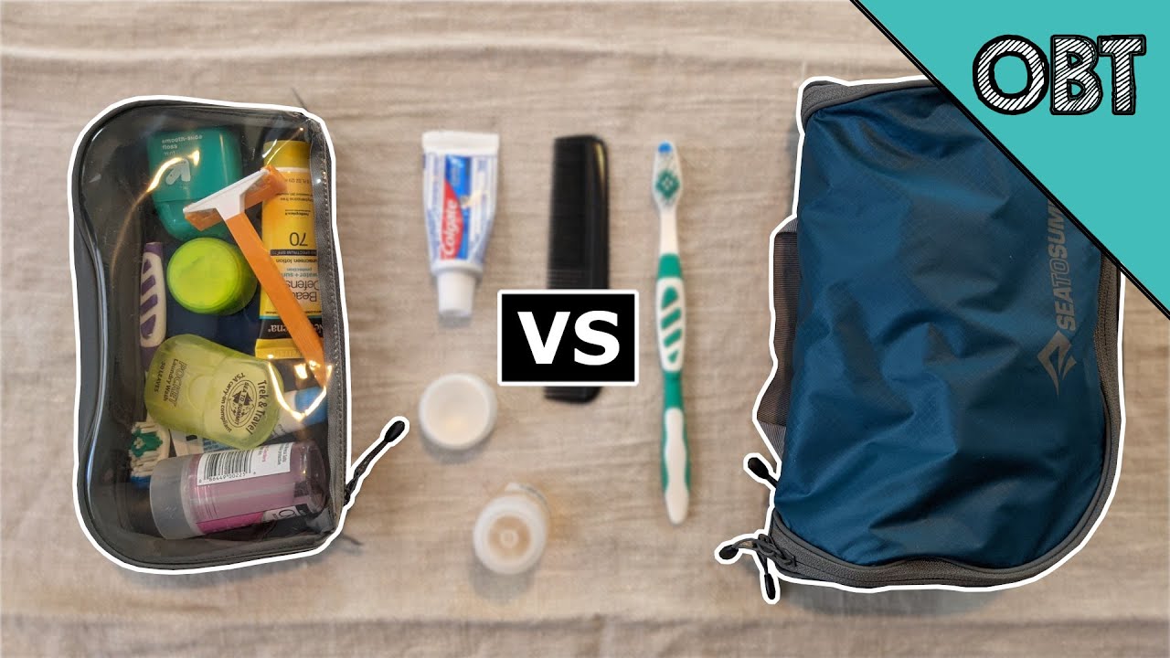 Sea to Summit Hanging Toiletry Bag vs See Pouch