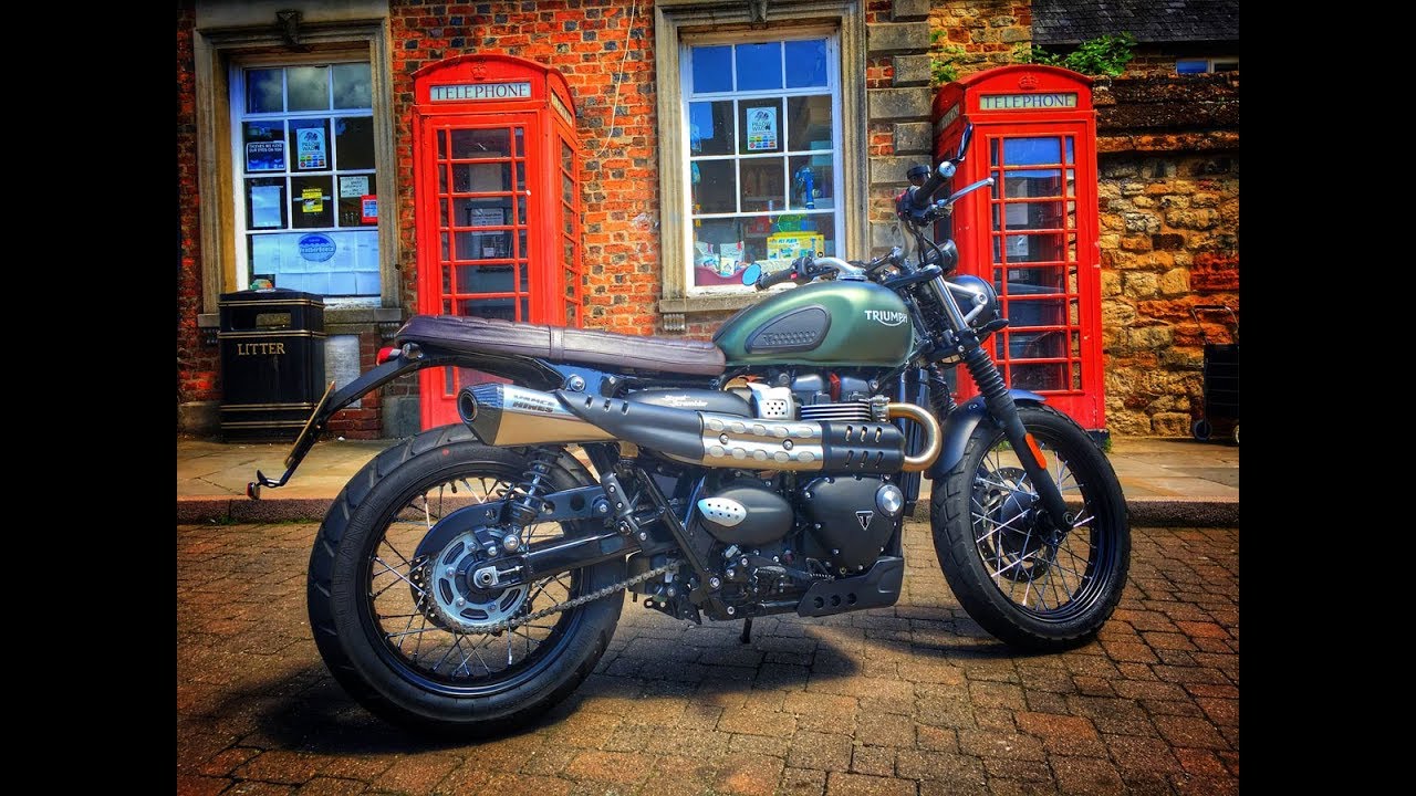 Tricked out 2017 Triumph Street Scrambler -  A2 Licence version review