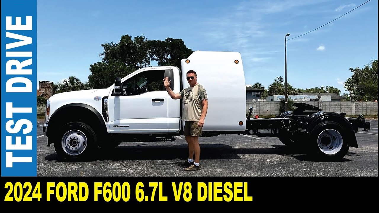 2024 Ford F600 6.7L V8 turbo diesel truck chassis regular cab 4x4 | Jarek in Clearwater Florida USA
