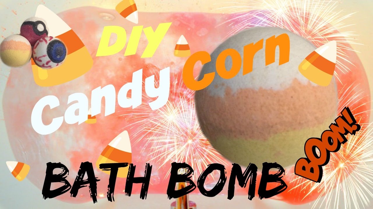 DIY CANDY CORN BATH BOMBS | FALL DIY | PLUS BONUS DESIGNS