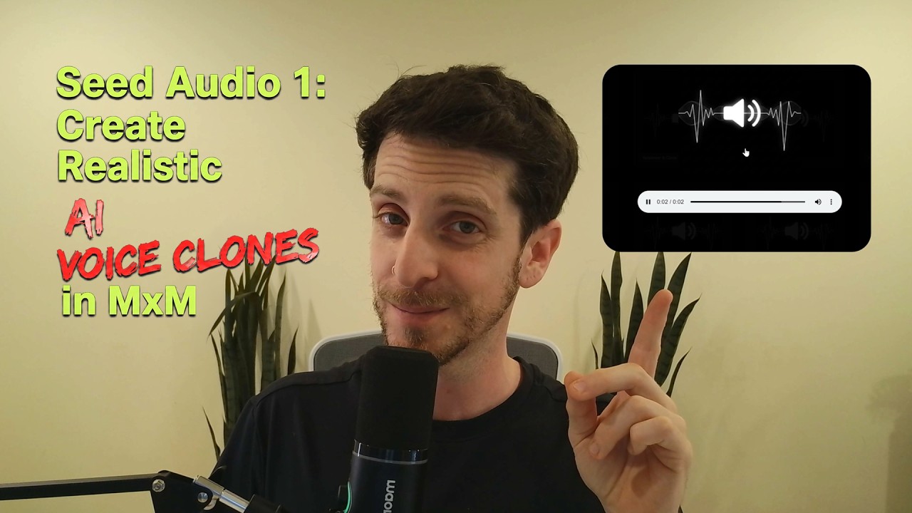 Seed Audio 1.0: Create Realistic AI Voice Clones in MxM