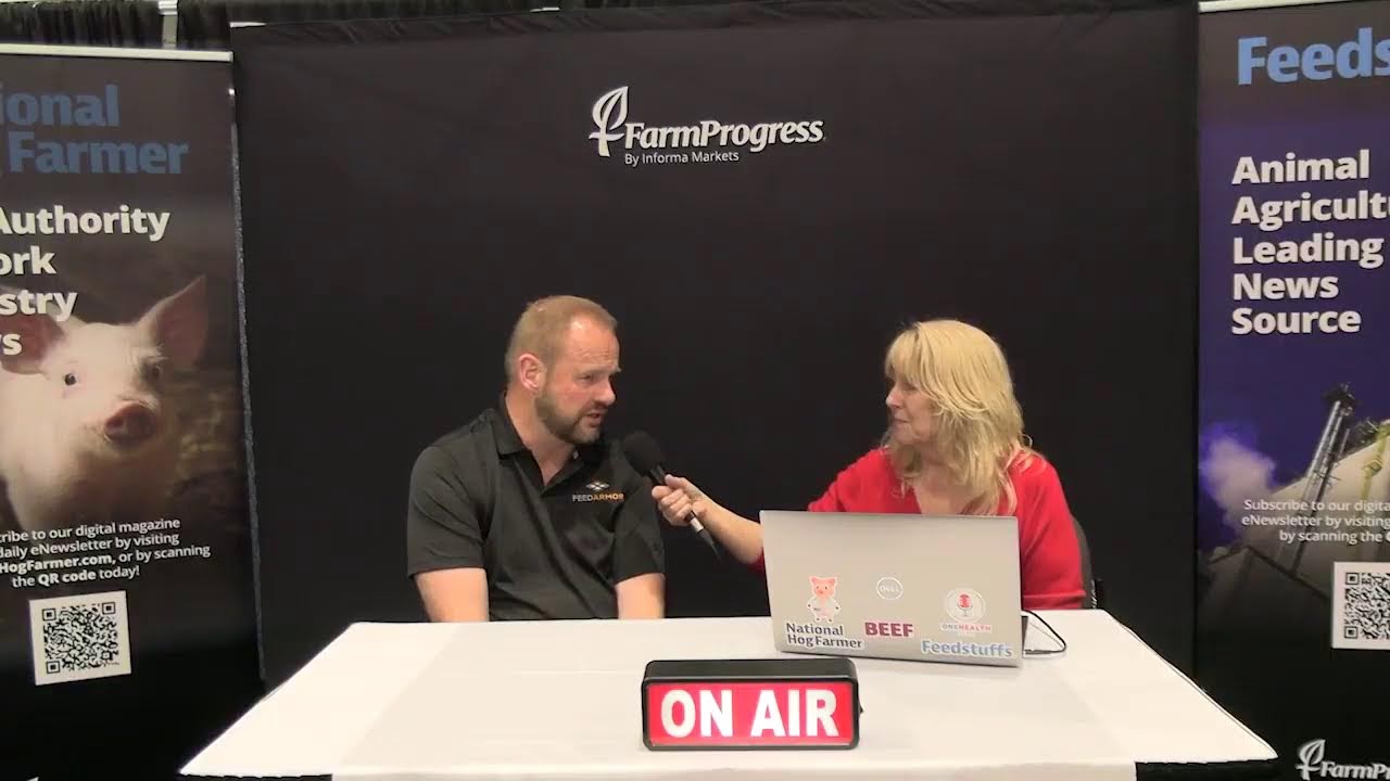 LIVE FROM WORLD PORK EXPO: Contaminated feed can present pig health risk