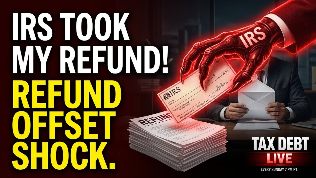 Tax Debt Live: I Owe Back Taxes. Is My Refund Gone?