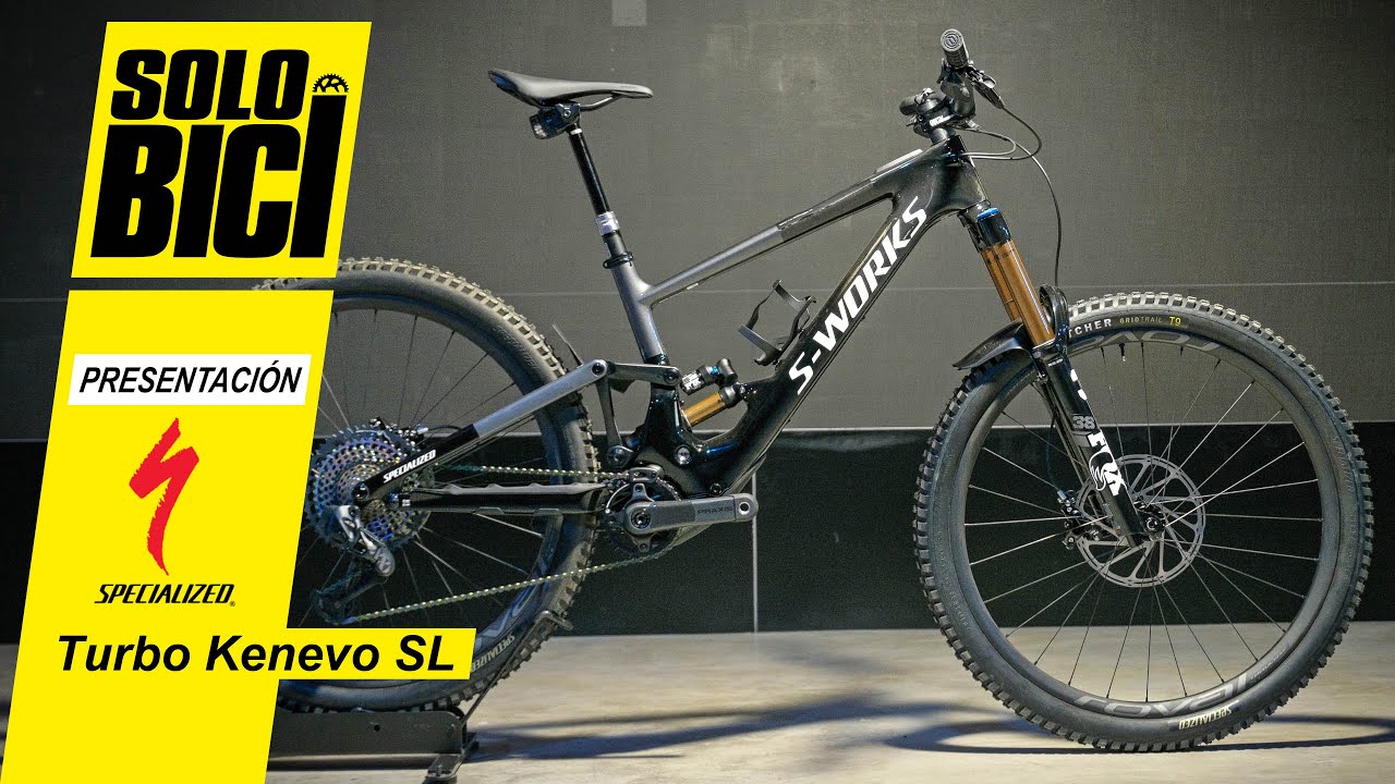 Nueva Specialized Turbo Kenevo SL, una e-bike ultra ligera para volar entre senderos