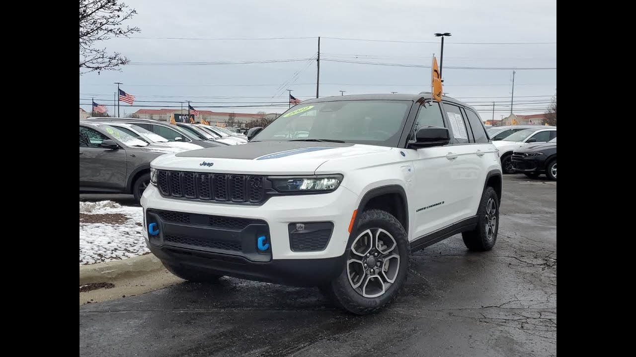 2022 Jeep Grand Cherokee Trailhawk 4xe Rochester Hills, Troy, Pontiac, Sterling Heights, Auburn...
