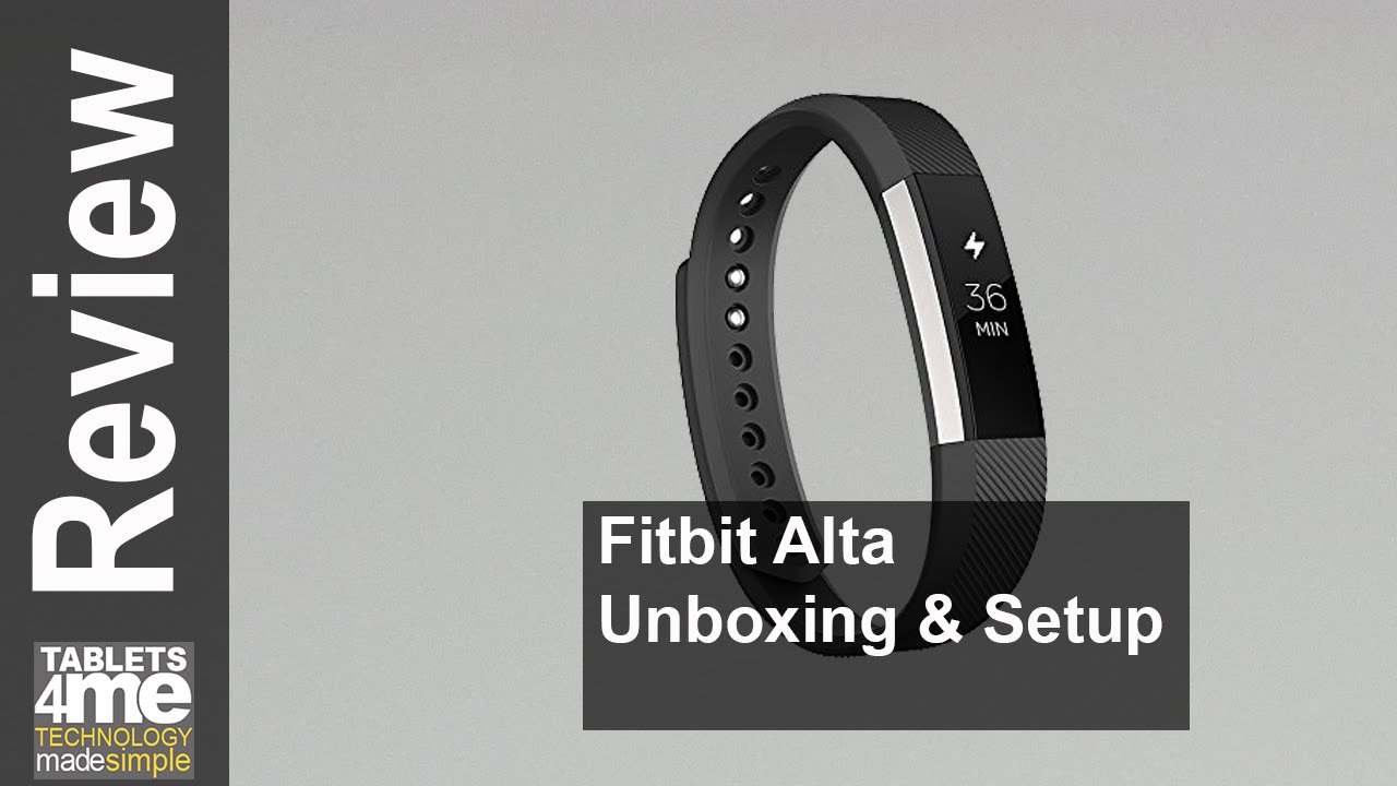 NEW fitbit Alta Unboxing and Setup