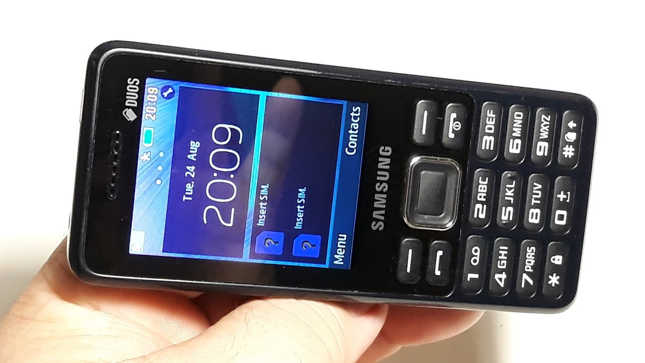 Samsung B350E. Интересный телефон на 2 симки из 2015 года с дисплеем 2,4 дюйма