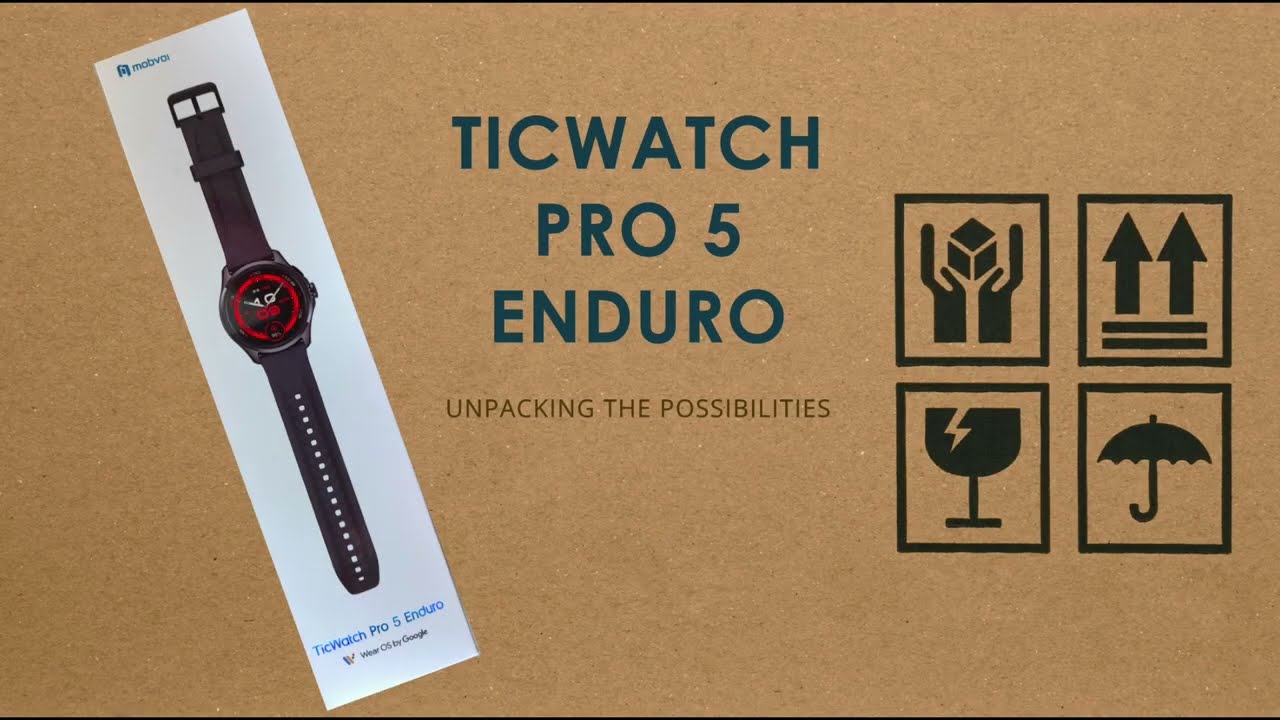 ⌚ Ticwatch Pro 5 Enduro 📦 Unboxing 📦
