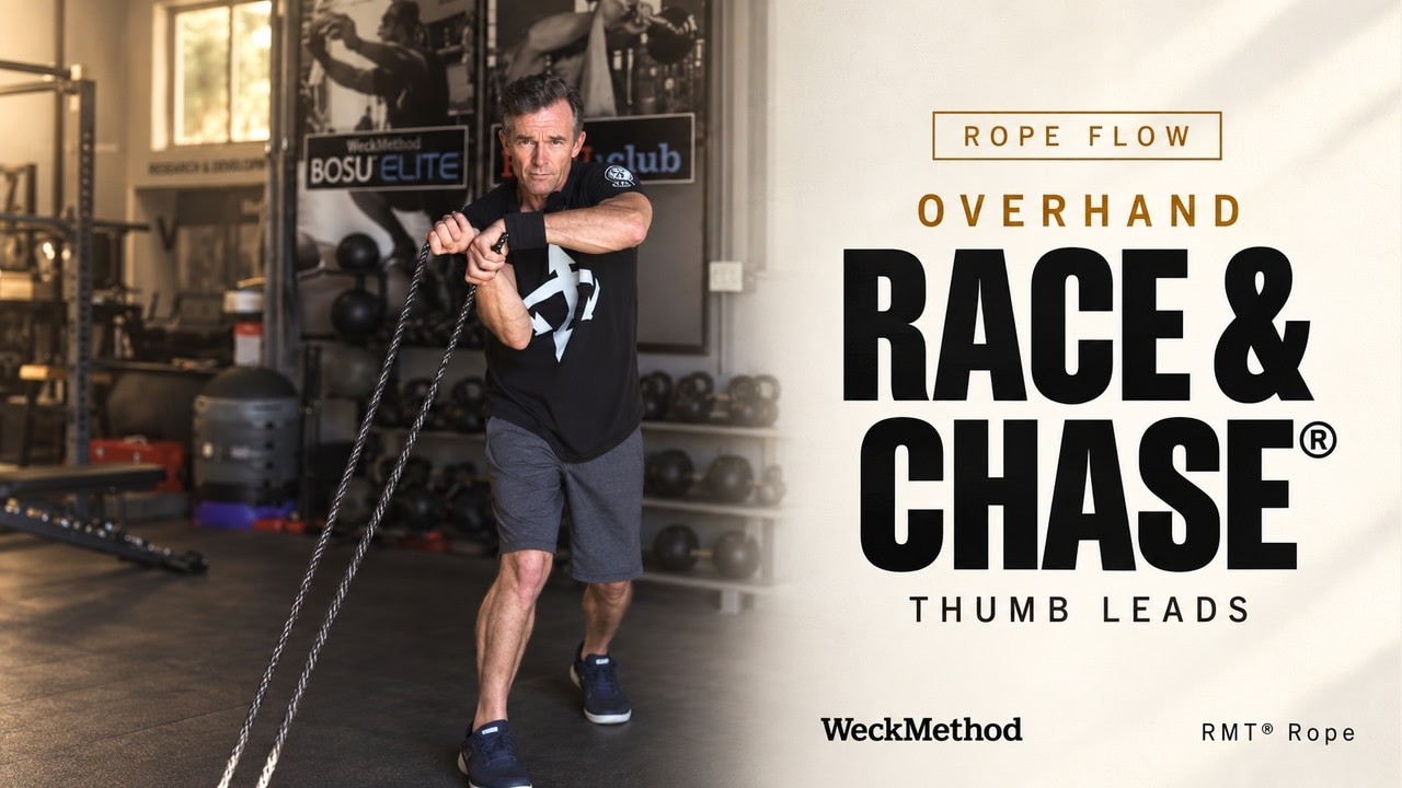 The Overhand Race & Chase &reg;️ - RMT Rope - Rope Flow - Tutorial