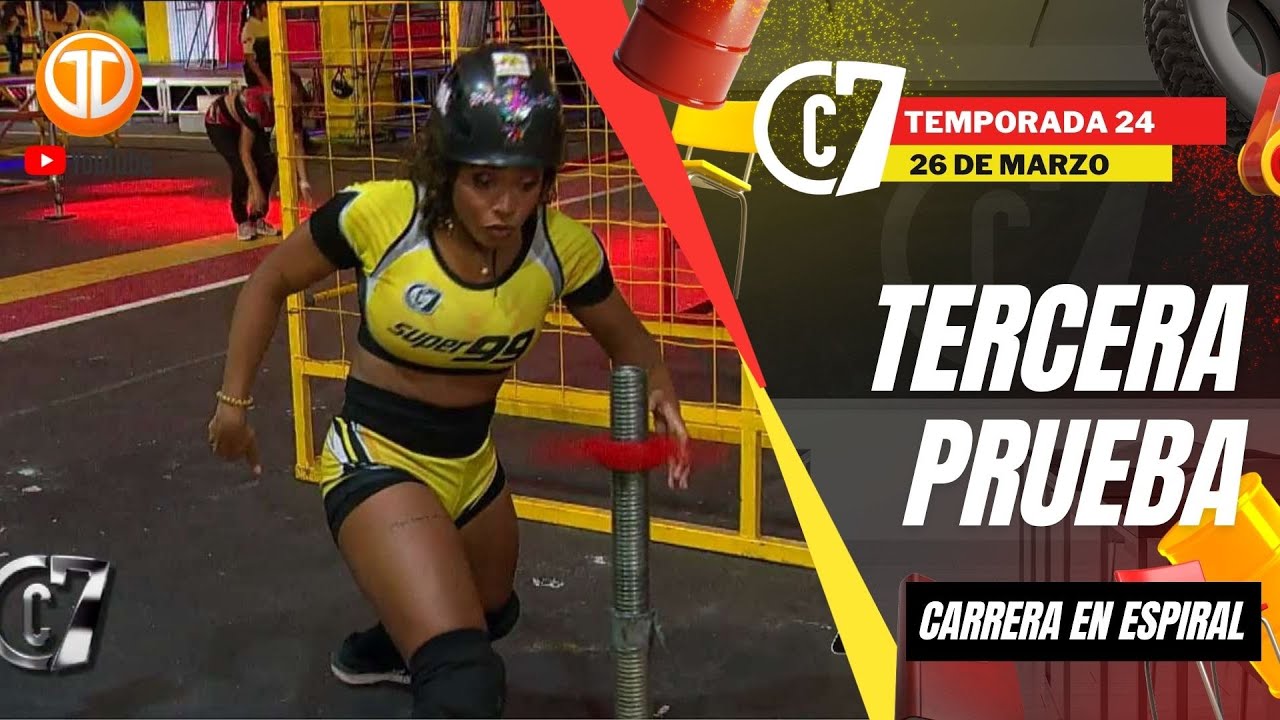 CALLE 7 PANAMÁ - 26 DE MARZO | TERCERA COMPETENCIA: CARRERA EN ESPIRAL