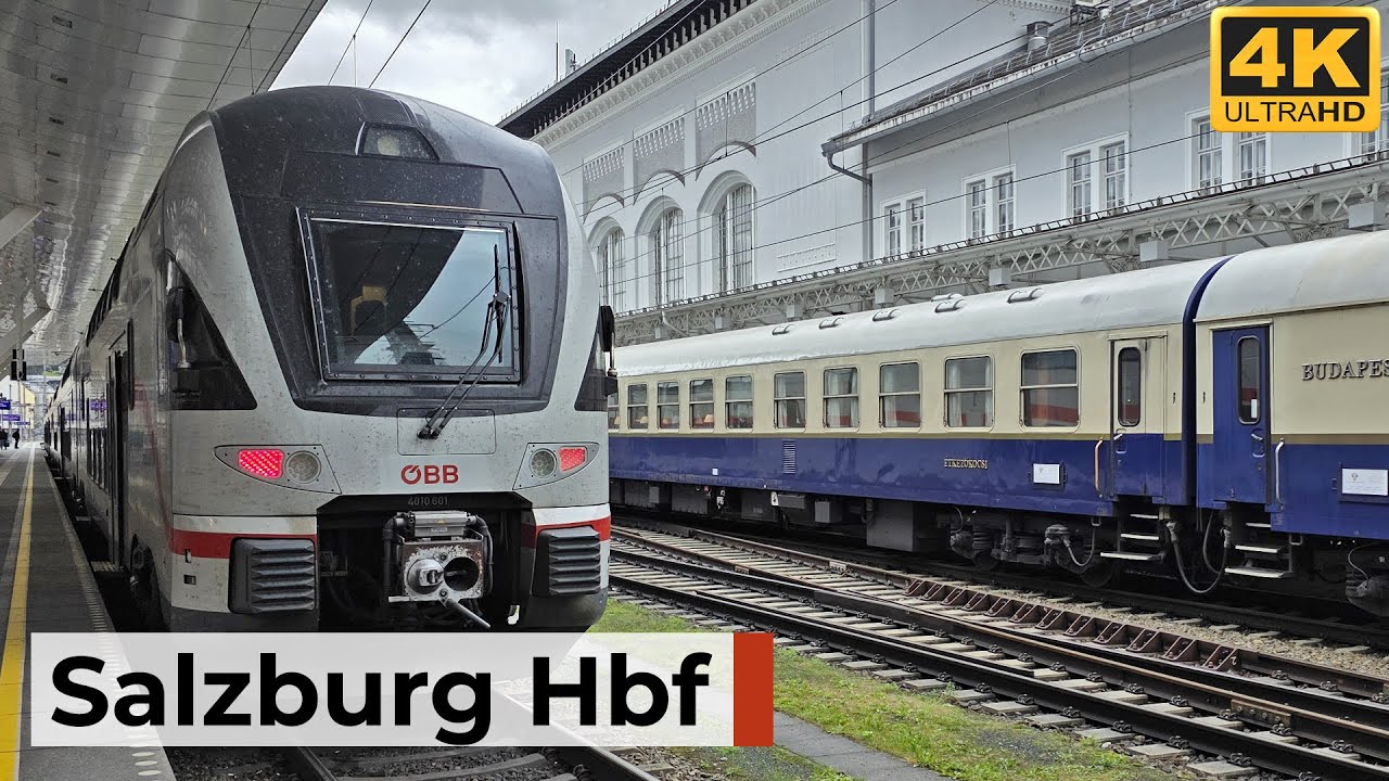 Salzburg Hbf 06.10.2025 - Luxuriöser Golden Eagle Danube Express & neue ÖBB-Züge aus dem DB-Bestand