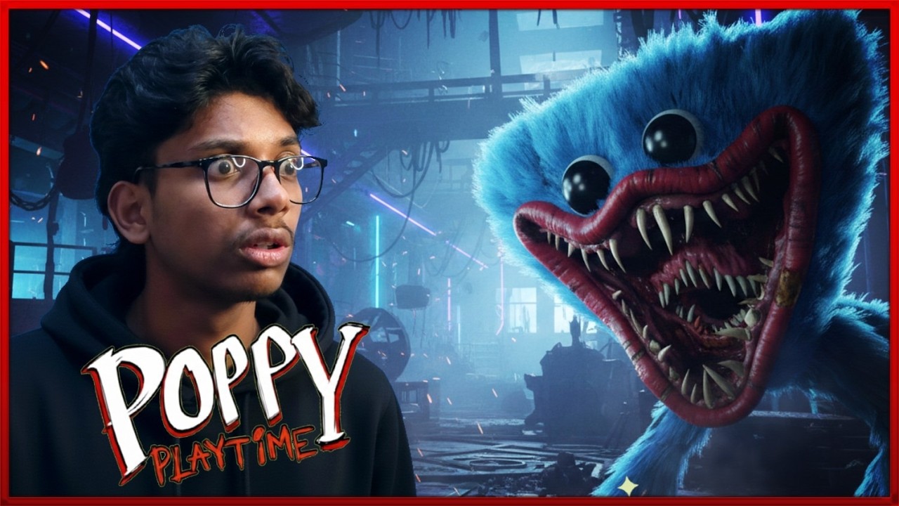 This Thing Chased Me… | Poppy Playtime Chapter 1 Full Gameplay