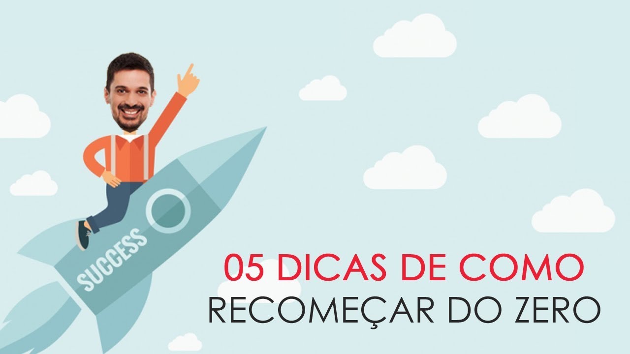 5 DICAS de como RECOME&Ccedil;AR do zero - Master Coach Felipe Lima