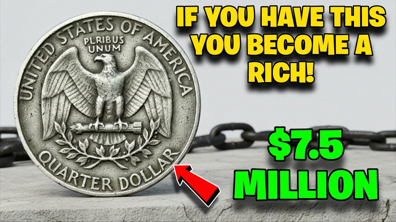 Rarest Washington Quarter Dollar Could Make You Wealthy! Valuable Old Coins To Look For, Sell Today