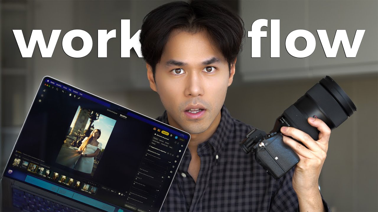 Mon Workflow Parfait en tant que Photographe (économise 10h par semaine !)