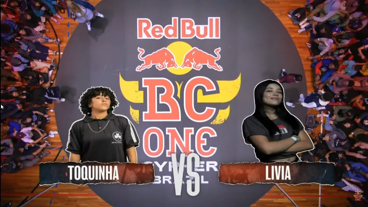 TOQUINHA vs LIVIA TOP 16 BGIRL / RED BULL BC ONE CYPHER BRAZIL 2022 !🔥💥💥🔥 #breaking #redbullbcone