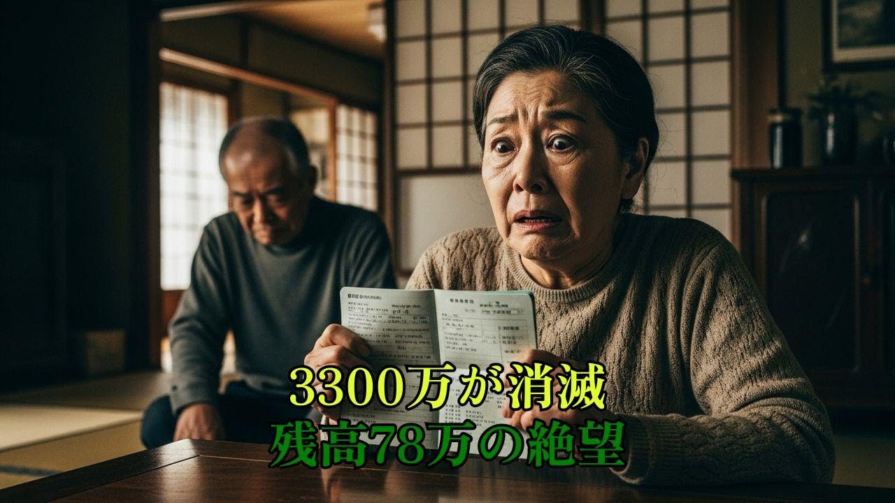 3300万が3年で78万に…老後破産を招いた「謎の支出」の正体