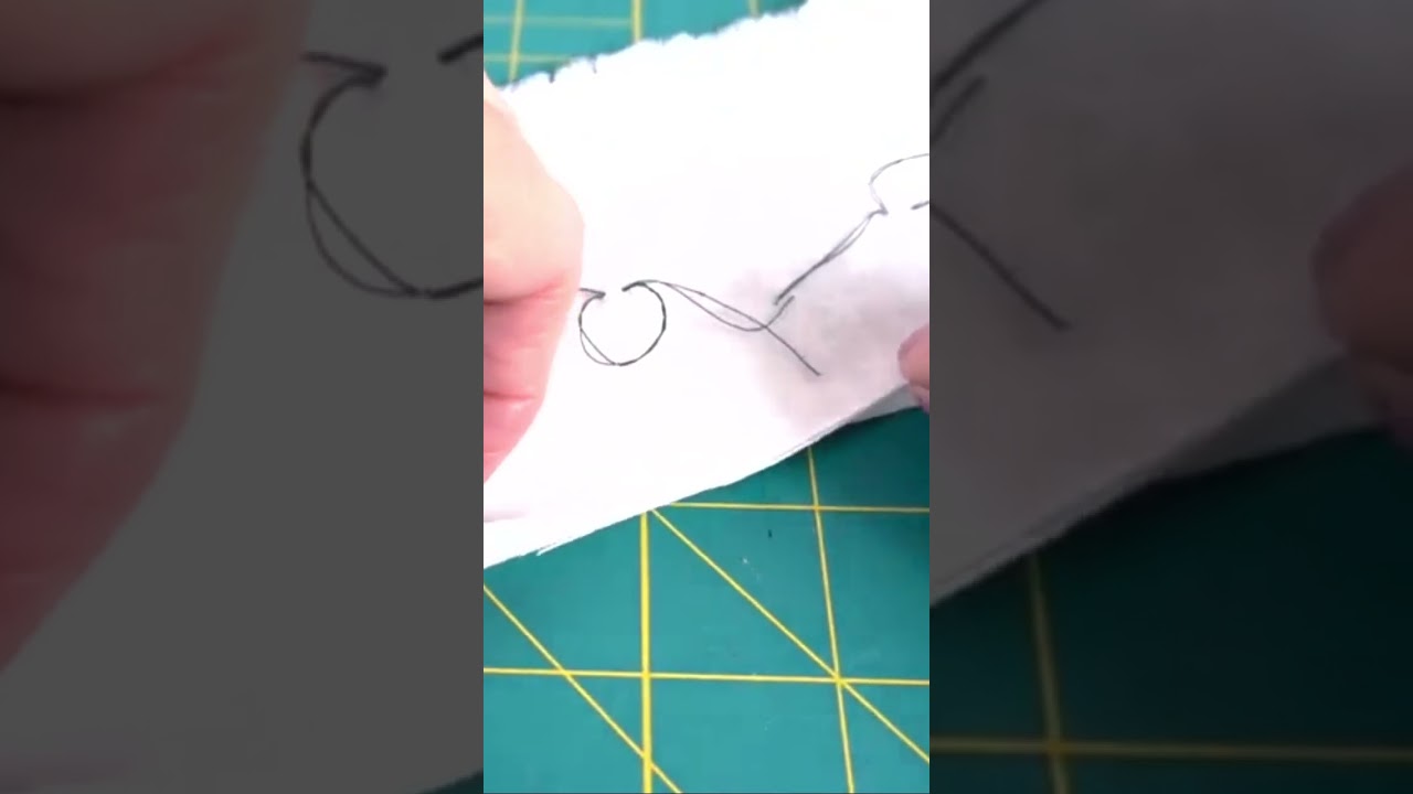 Портновские закрепки — размечайте сразу две ткани! #швейныелайфхаки #шитьё #портняжноедело