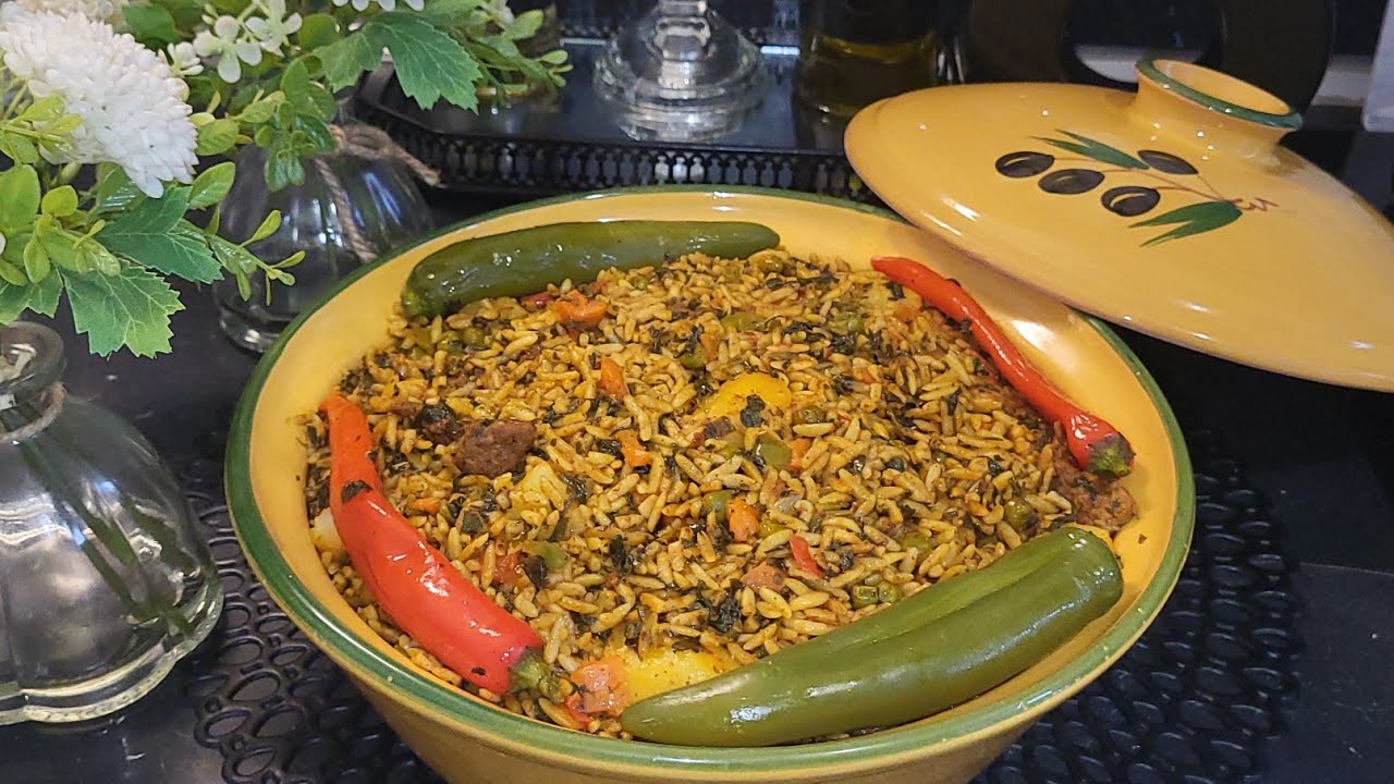 شربة تونسية 🇹🇳 مفورة بالخضرة  باللحم العلوش فاركة كل كعبة وحدها 👌😋 / chorale mfawra