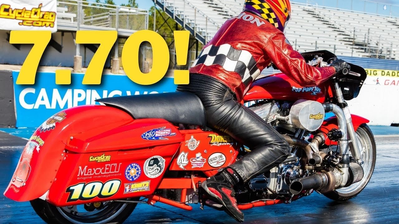 HARLEY STREET BAGGER WORLD RECORD ANNIHILATED!