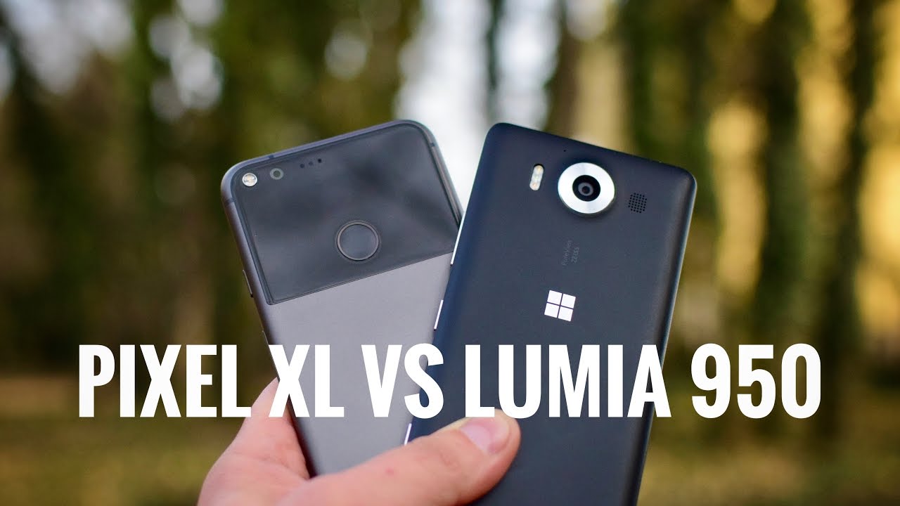 Pixel XL vs Lumia 950
