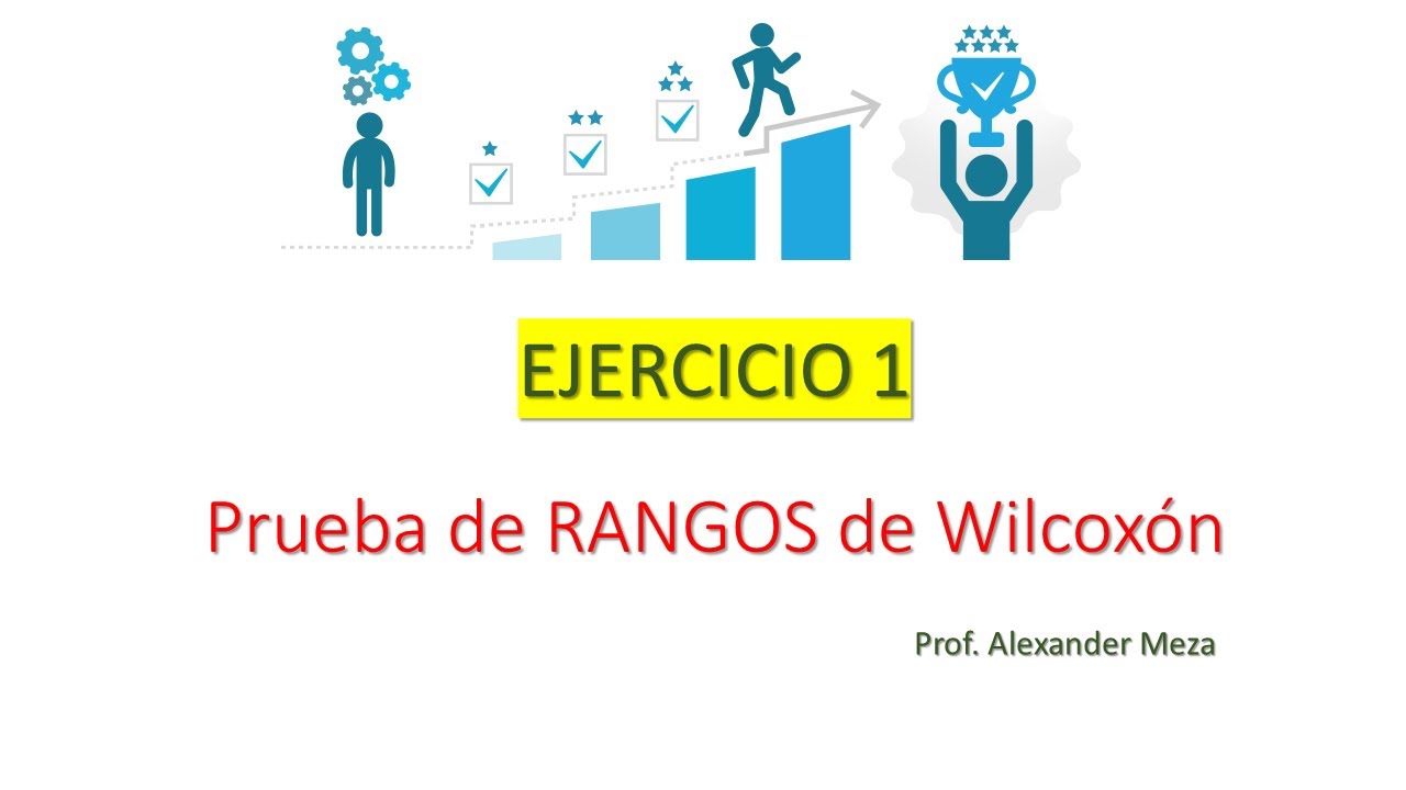 Prueba de rangos de Wilcoxon - Ejercicio 1