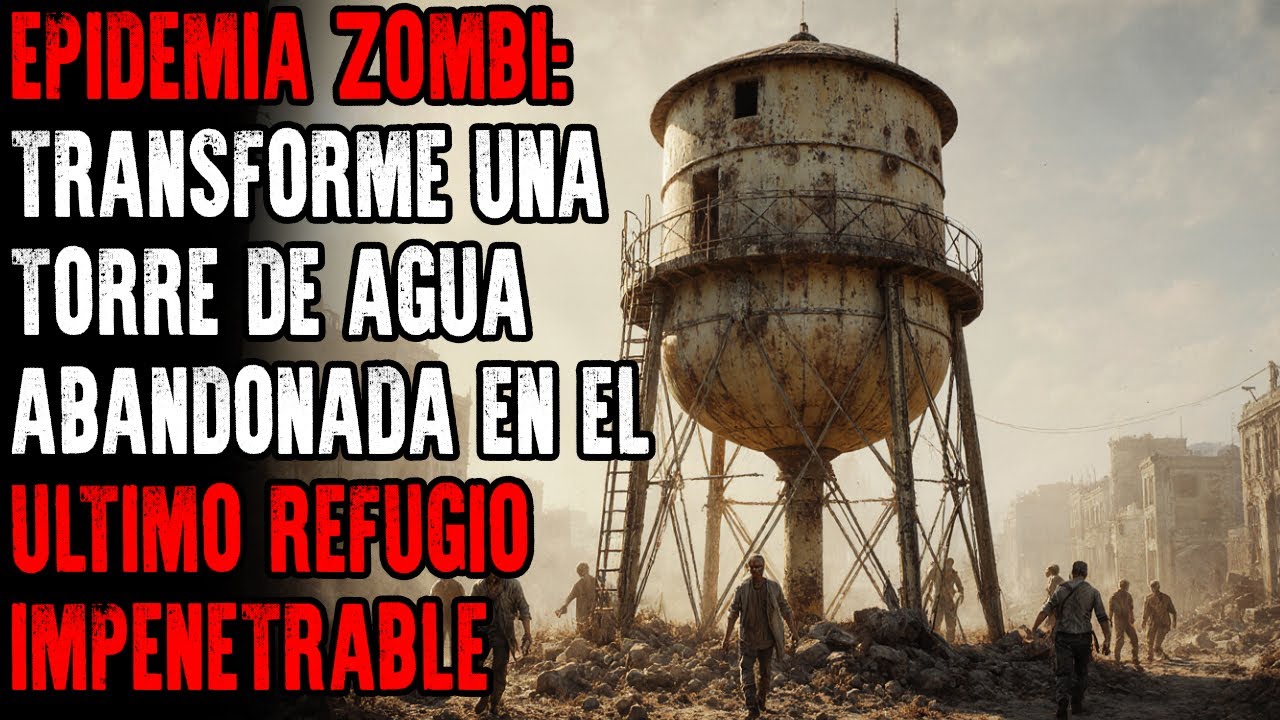 EPIDEMIA ZOMBI: Convertí una Antigua Torre de Agua en Mi Refugio Seguro