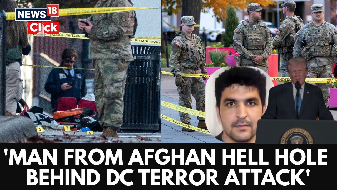 Washington Shooting: Man From Afghanistan Held | Suspect | Trump Blames...| U.S. News | 4K