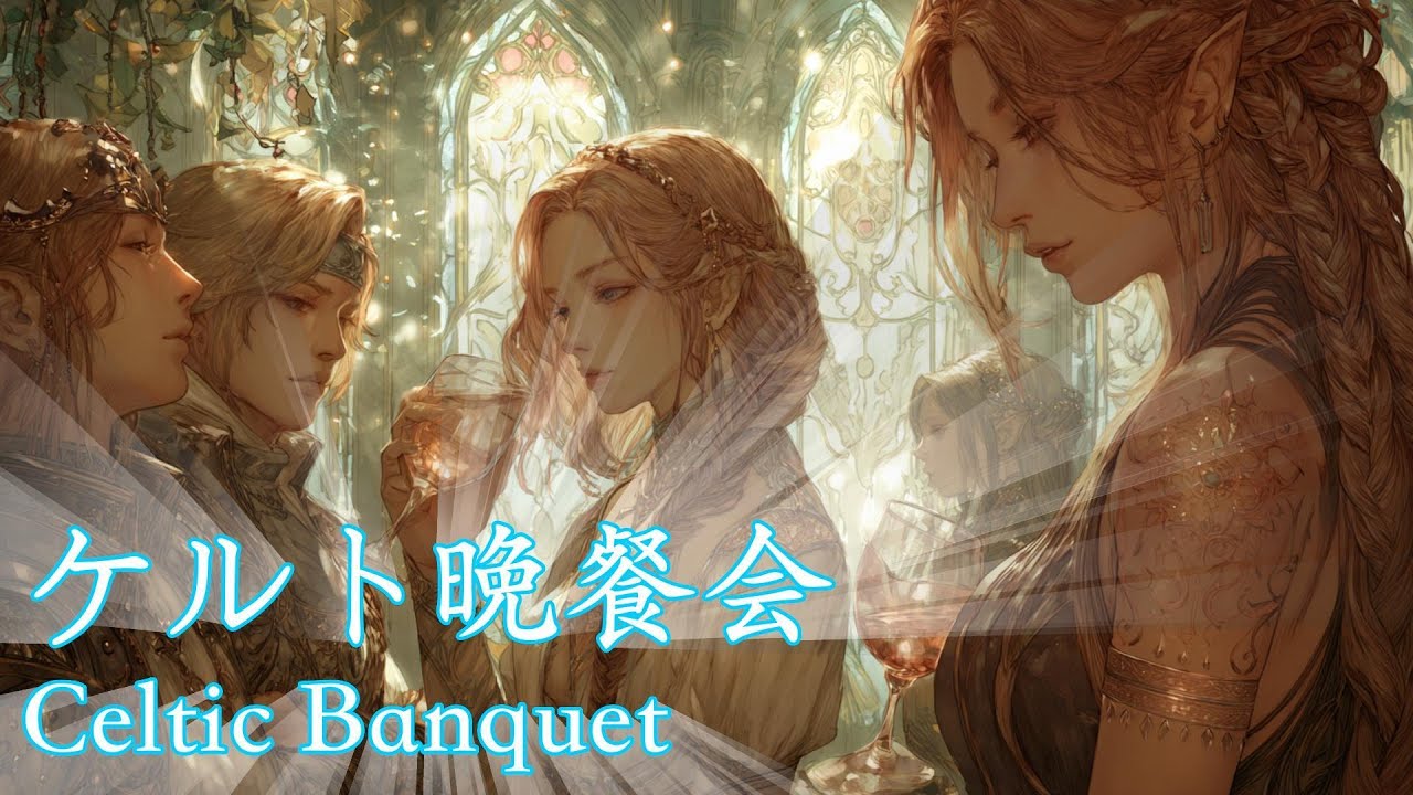 【ケルト音楽/Celtic Music】ケルト晩餐会　Celtic Banquet　【作業用/勉強用/睡眠用/ファンタジー/RPG】