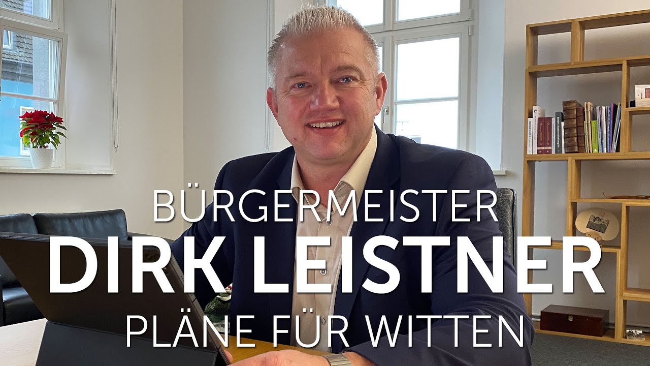 Dirk Leistner - 1. Pressekonferenz des neuen Bürgermeisters