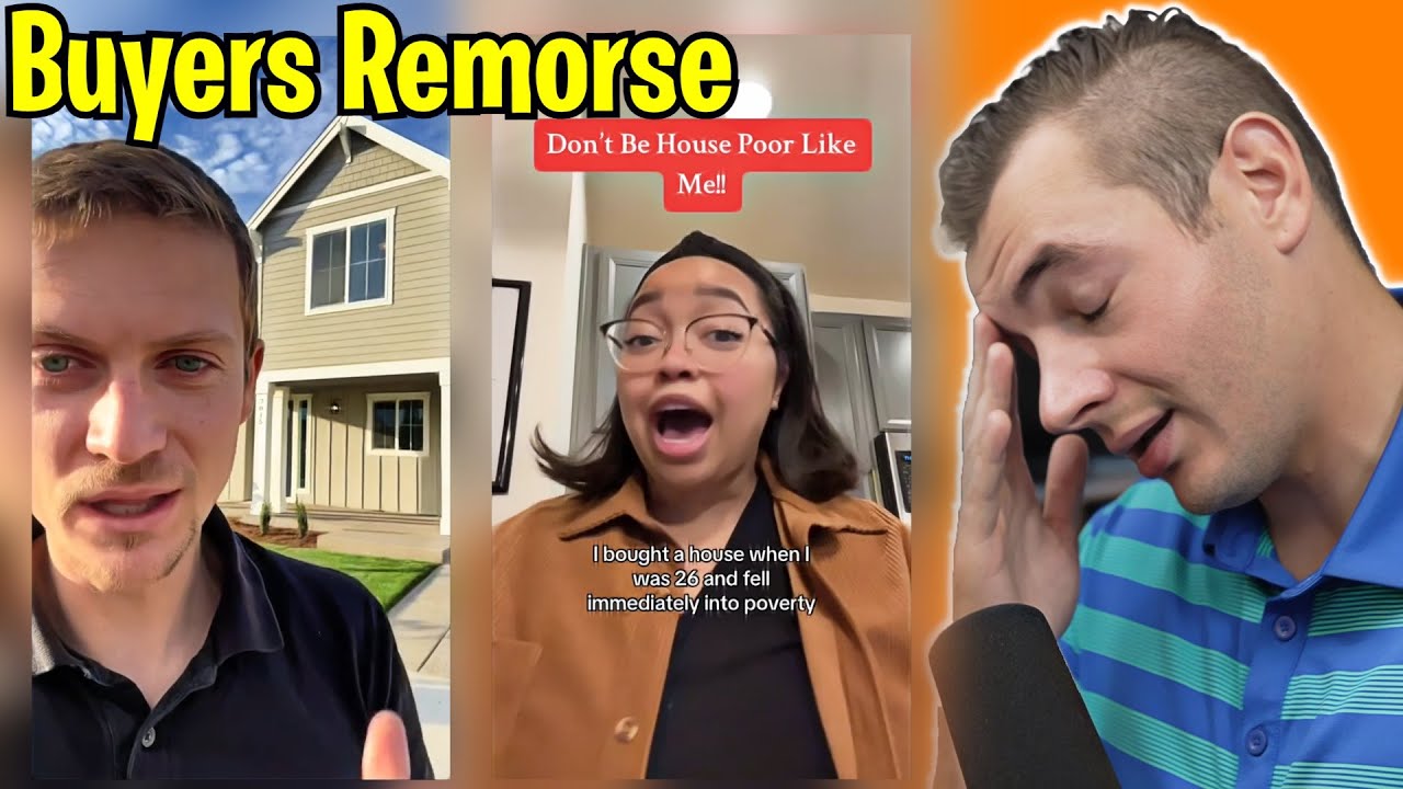 Home Buyer Remorse is EXPLODING, House Poor in 2024...