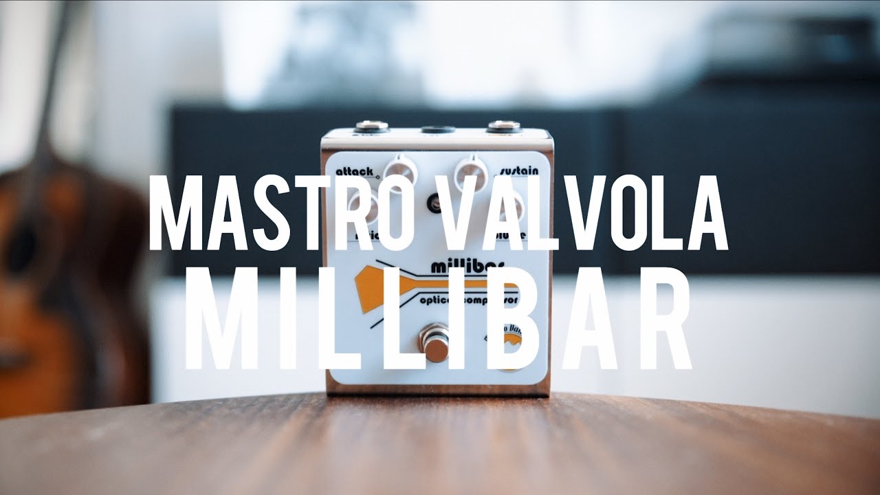 Mastro Valvola Millibar MKII optical compressor (demo)