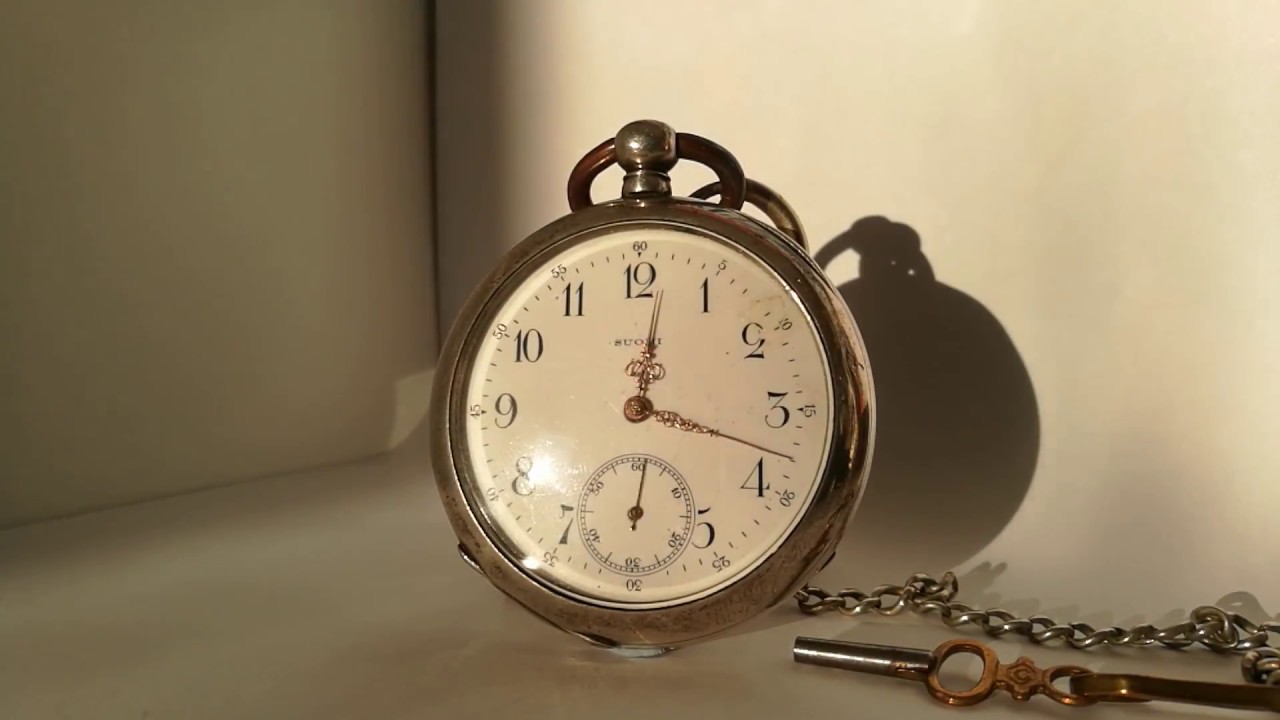 Vintage Finnish Pocket Watch Timelapse Suomi 100 Special