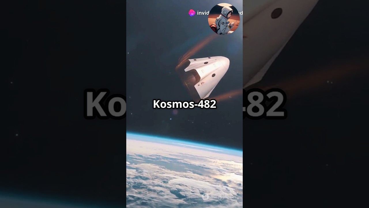 Kosmos 482 : The Soviet Spacecraft's Epic Return ! #trending #fyp #nasa #space