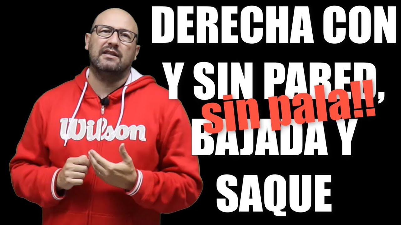 PADEL: MEJORA TUS GOLPES DE DERECHA SIN PALA (DEFENSA) - Hugo Cases