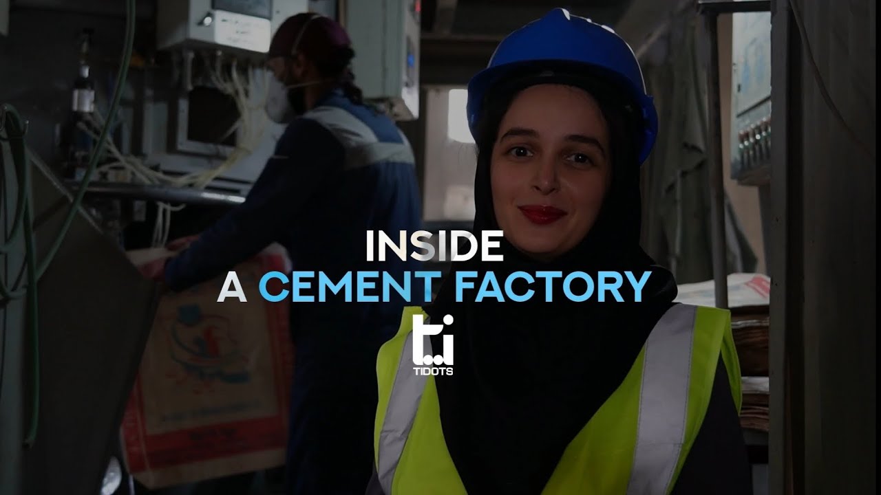 Inside a Cement factory