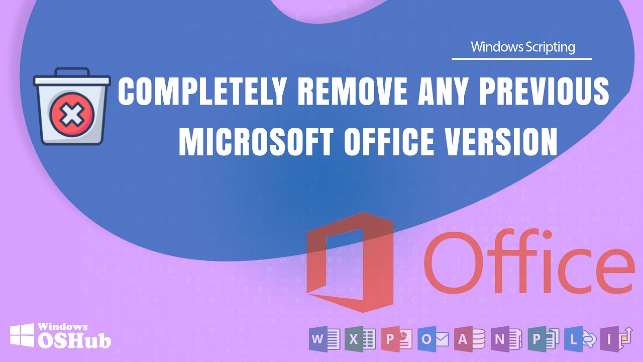 How to Completely Uninstall Previous Versions of Office Using a Removal Script