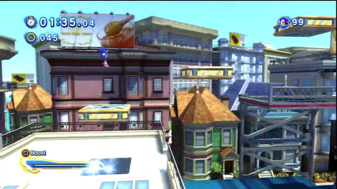 Sonic Generations - City Escape Act 2 (His World song)
