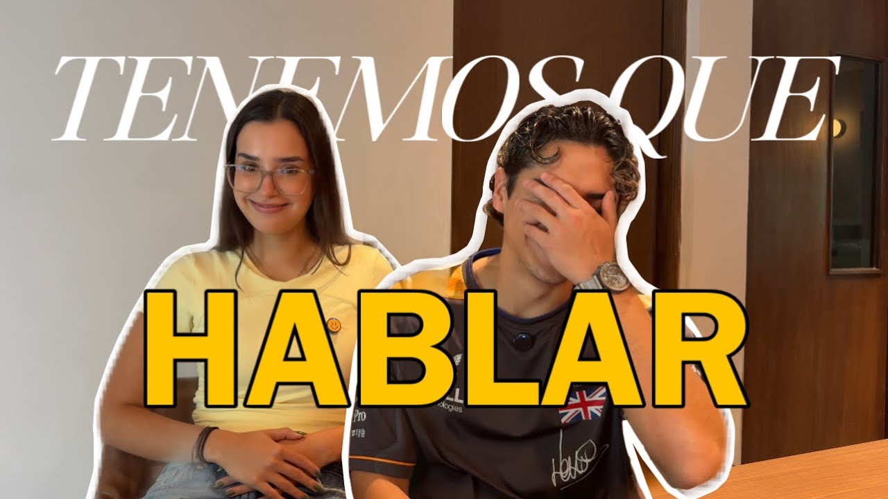 tenemos que hablar. 