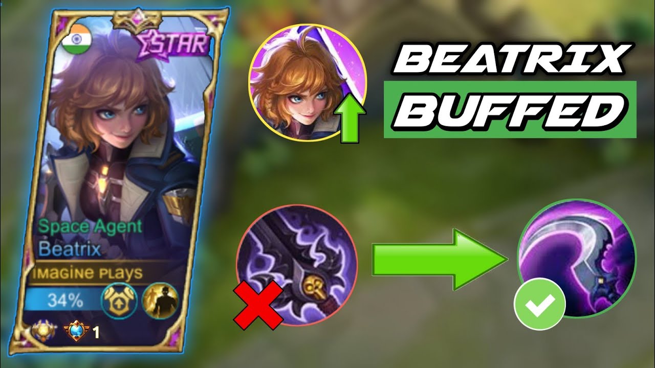 BEATRIX IS BACK IN META? | BEATRIX BUFF | LEARN FROM THE BEST | MLBB