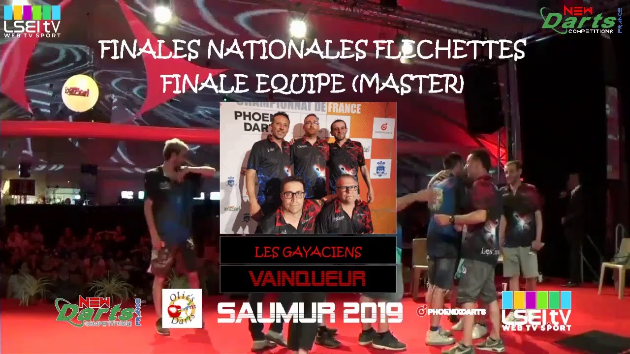 2019 - DARTS PHOENIX SAUMUR - FINALE EQUIPE (MASTER)