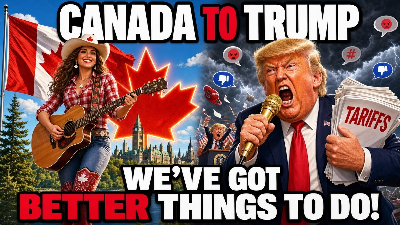 Canada to Trump: We&rsquo;ve Got Better Things to Do 🇨🇦 | Hilarious Country Parody Song