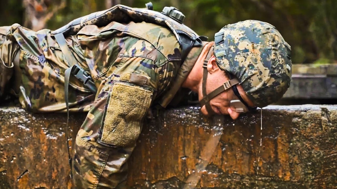 Soldiers Hardcore Training in Jungle Warfare Training Center, Okinawa, Japan | MFA