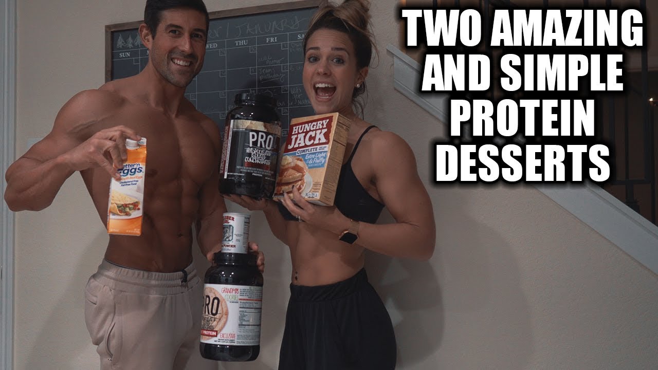 Two Quick Protein Dessert Recipes - Low Carb and Low Fat Dessert