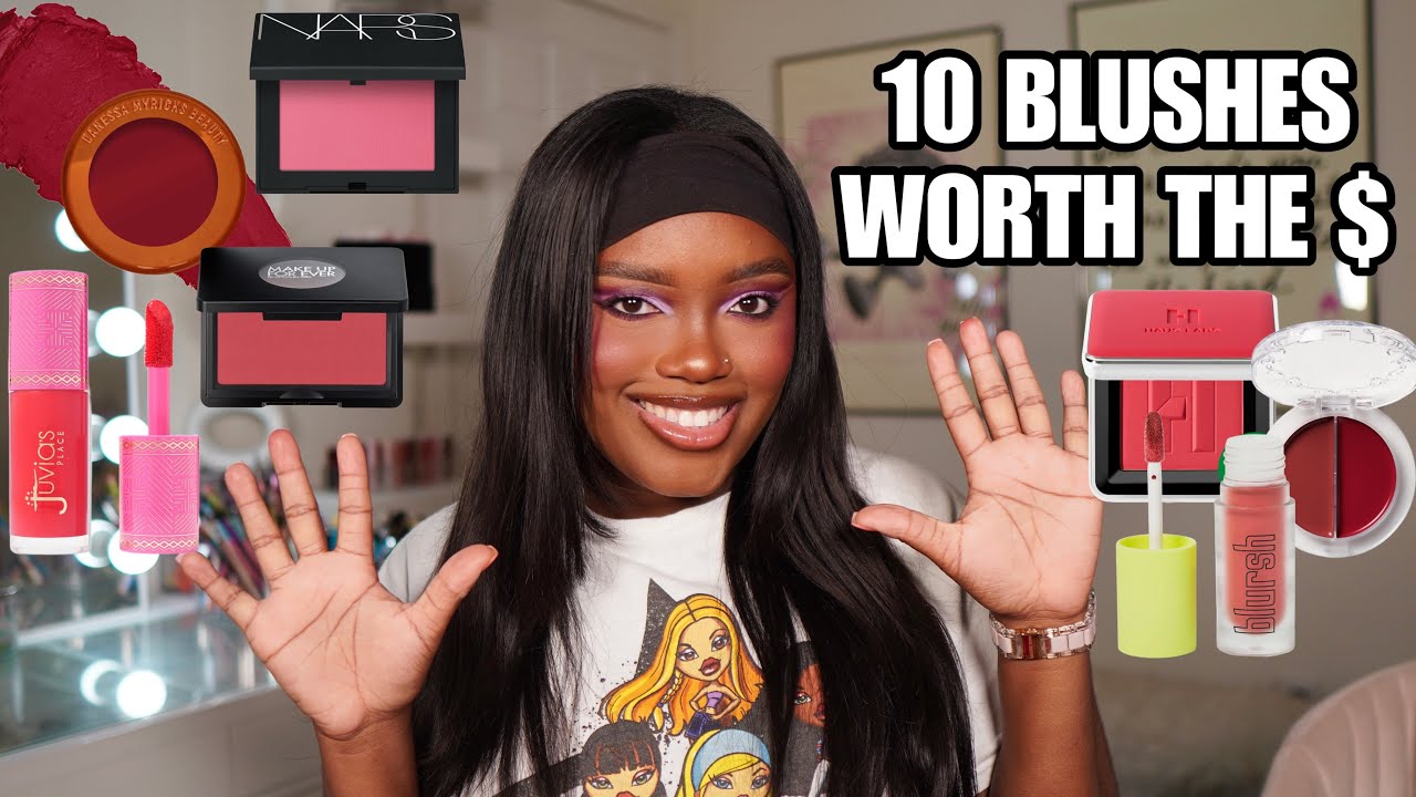 MY TOP 10 FAVORITE BLUSHES WORTH THE MONEY! | This is for my BLUSH LOVERS!