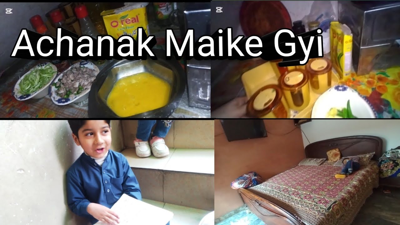 Achanak Maike Gyi#Food vlogs#Mahi vlogs