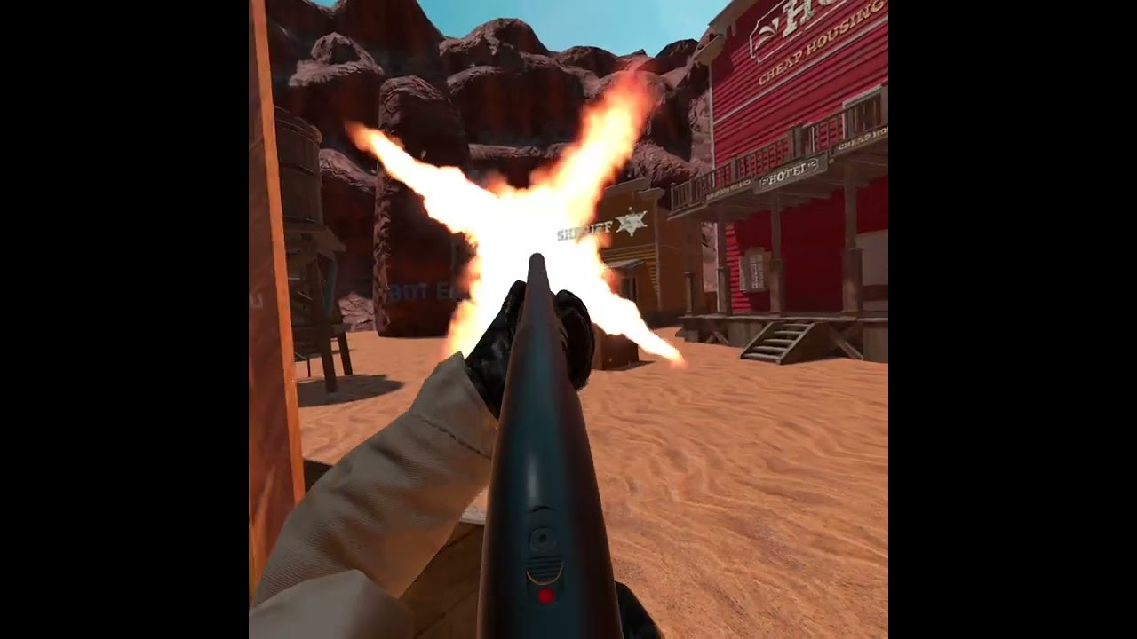 AIMXR killing bots with every gun!