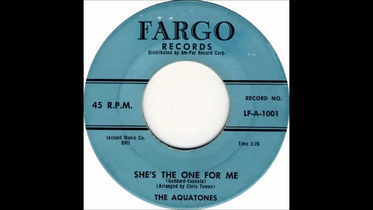 The Aquatones - She's The One For Me