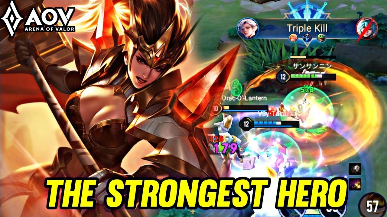 AOV : TAARA GAMEPLAY | THE STRONGEST HERO - ARENA OF VALOR LIÊNQUÂNMOBILE ROV